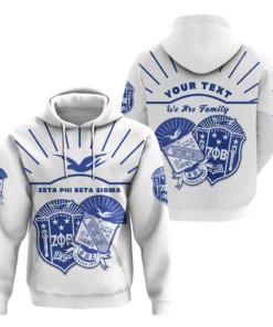 African Hoodie – Personalized Zeta Phi Beta Sigma Simple Style...