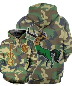 African Hoodie – Military Iota Phi Theta Hoodie