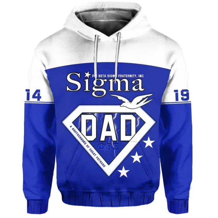 African Hoodie – Phi Beta Sigma Hoodie Happy Father’s Day Hoodie