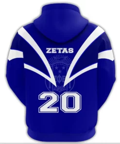 African Hoodie - Zeta Phi Beta Hoodie Tusk Style Hoodie