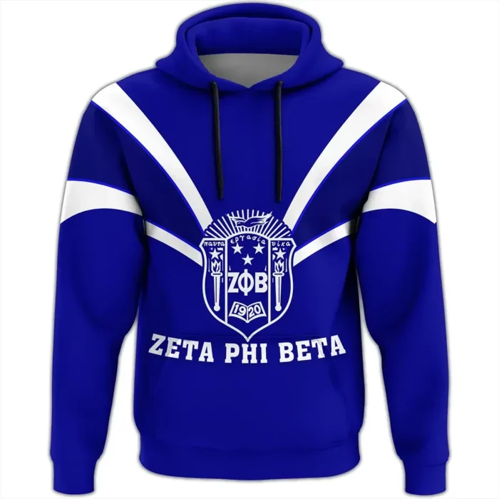 African Hoodie – Zeta Phi Beta Hoodie Tusk Style Hoodie