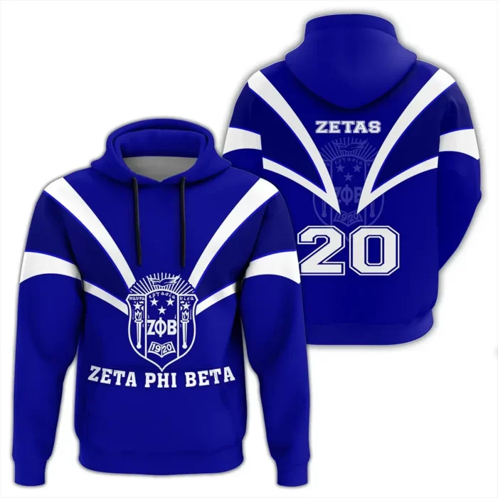 African Hoodie – Zeta Phi Beta Hoodie Tusk Style Hoodie