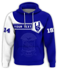 African Hoodie - Personalised Phi Beta Sigma Ronald McKenzie Hoodie