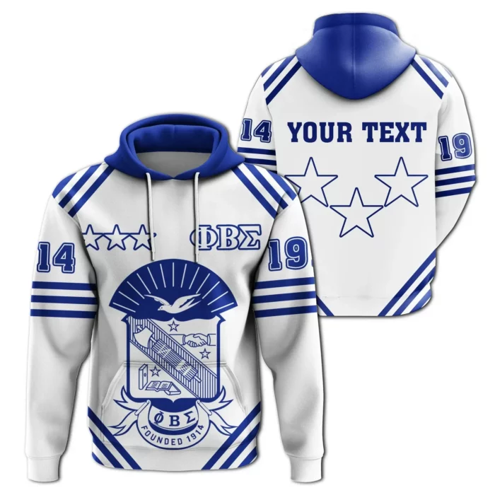 African Hoodie – Personalized Phi Beta Sigma Bellow Style Hoodie