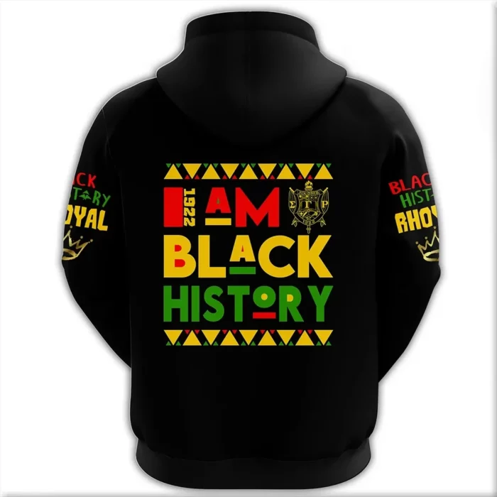 African Hoodie – Black History Sigma Gamma Rho Hoodie