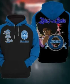 African Hoodie – Zeta Phi Beta Beautiful Black Girl Hoodie