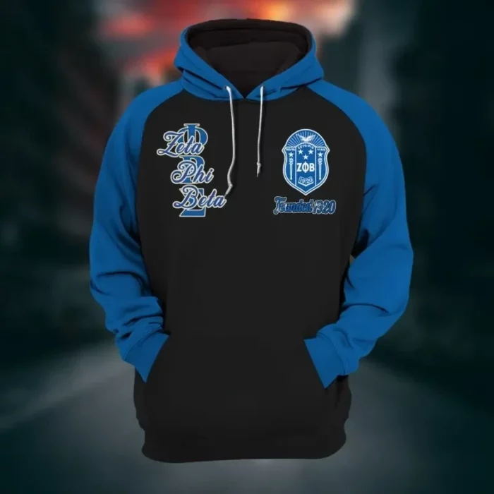 African Hoodie – Zeta Phi Beta Beautiful Black Girl Hoodie