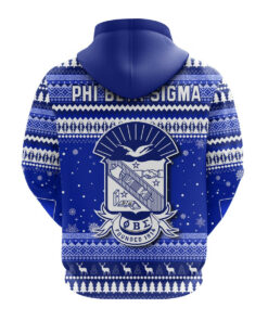 African Hoodie - Phi Beta Sigma African Pattern Christmas Hoodie