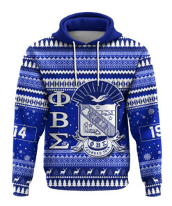 African Hoodie – Phi Beta Sigma African Pattern Christmas Hoodie