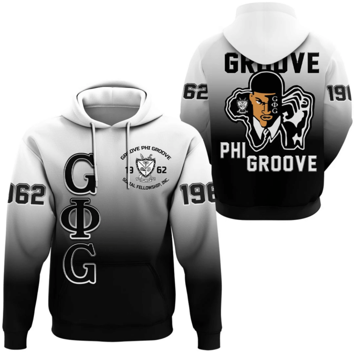 African Hoodie – Groove Phi Groove Gradient Hoodie