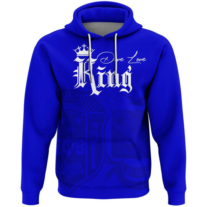 African Hoodie – Phi Beta Sigma and Zeta Phi Beta Couple Valentine Hoodie