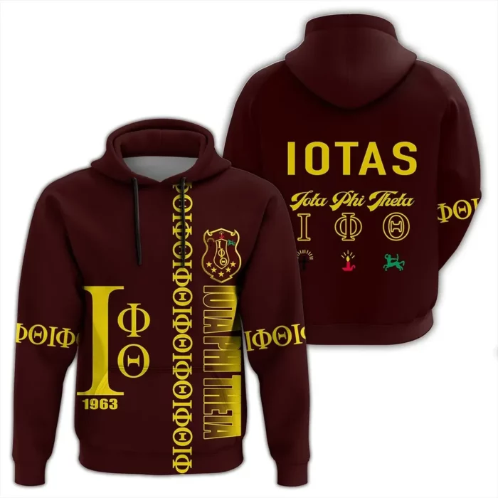 African Hoodie – Brown Iota Phi Theta Hoodie0 Hoodie