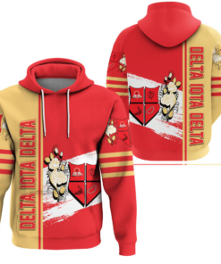 African Hoodie - Delta Iota Delta Hoodie