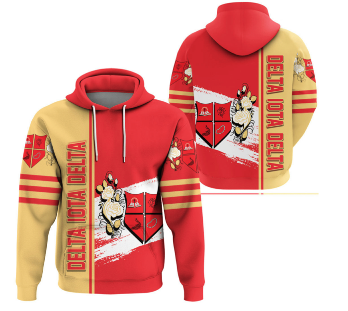 African Hoodie – Delta Iota Delta Hoodie