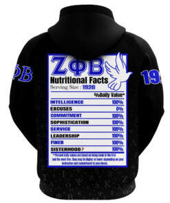 African Hoodie – Zeta Phi Beta Hoodie