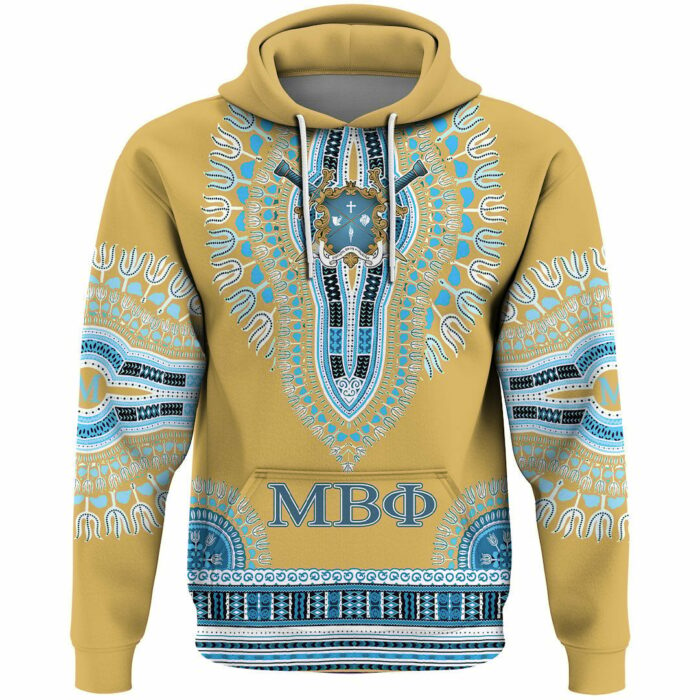 African Hoodie – Mu Beta Phi Dashiki Hoodie