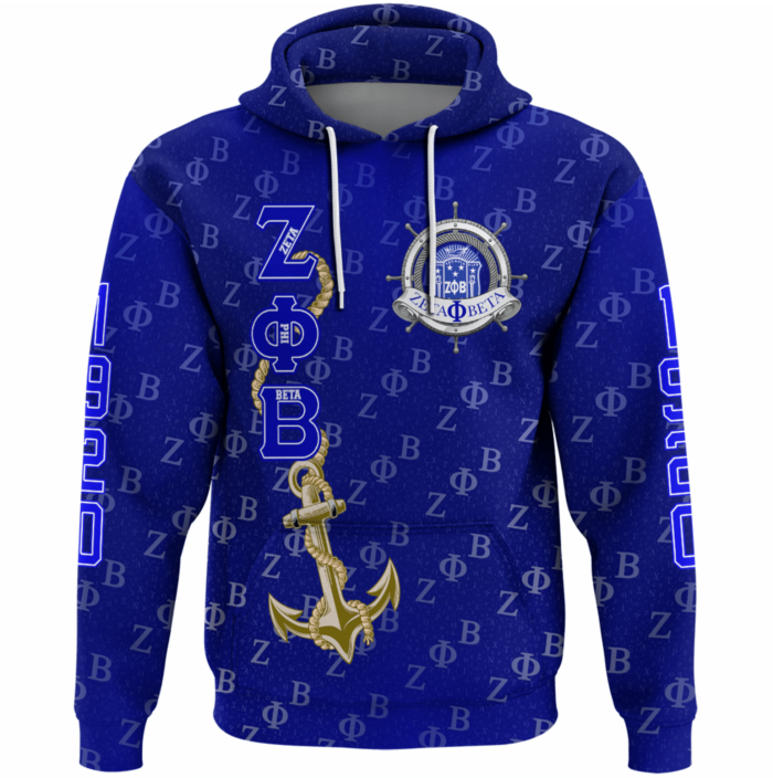 African Hoodie – Zeta Phi Beta Wanted Hoodie