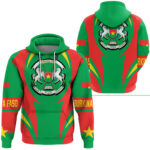 African Hoodie – Zimbabwe Action Flag Hoodie