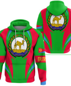 African Hoodie – Eritrea Action Flag Hoodie