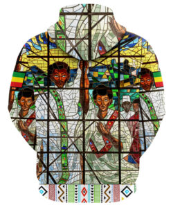 African Hoodie - Ethiopian Orthodox Flag Hoodie