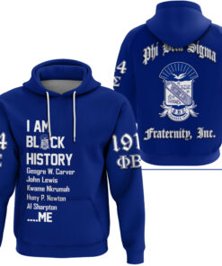 African Hoodie – Phi Beta Sigma Black History Hoodie