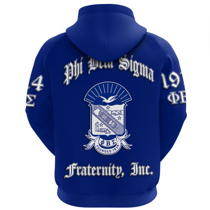 African Hoodie – Phi Beta Sigma Black History Hoodie