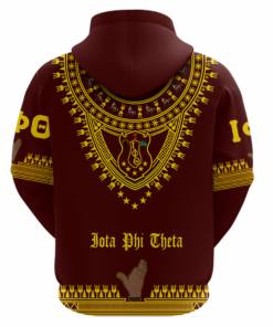 African Hoodie - Iota Phi Theta Fraternity Dashiki Hoodie