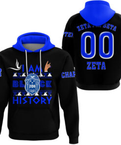 African Hoodie – Zeta Phi Beta Black History Hoodie