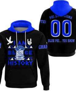 African Hoodie – Phi Beta Sigma Black History Hoodie