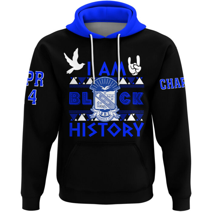 African Hoodie – Phi Beta Sigma Black History Hoodie