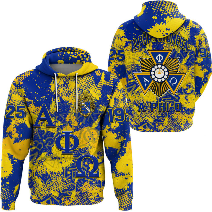 African Hoodie – Alpha Phi Omega Sport Style Hoodie