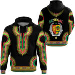 African Hoodie – South Sudan Dashiki Hoodie A5 Hoodie