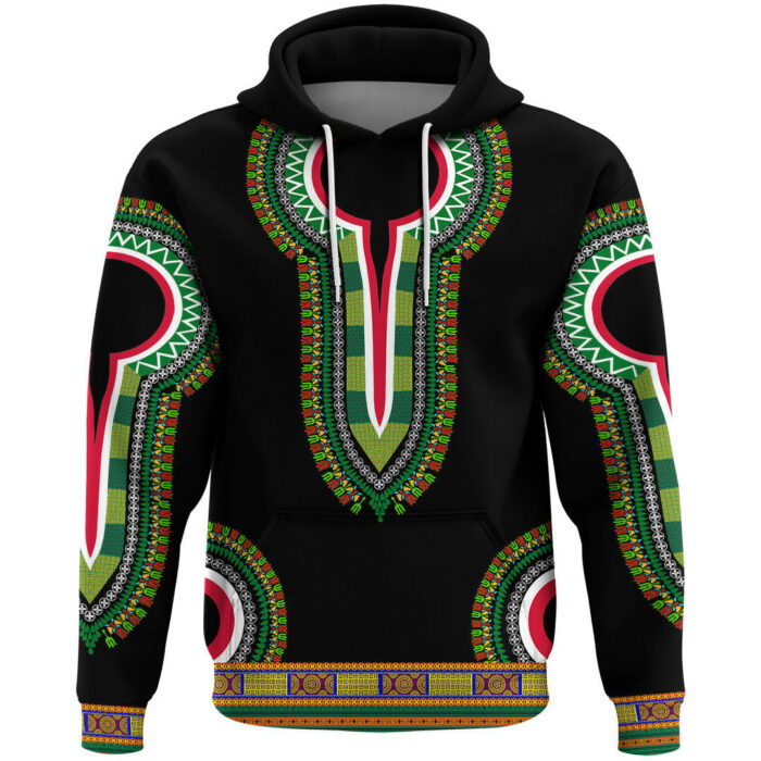 African Hoodie – Sudan Dashiki Hoodie A5 Hoodie