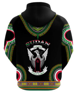 African Hoodie - Sudan Dashiki Hoodie A5 Hoodie