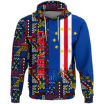 African Hoodie – Sudan RGB Pattern Hoodie