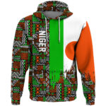 African Hoodie – Tunisia RBG Pattern Hoodie A4 Hoodie