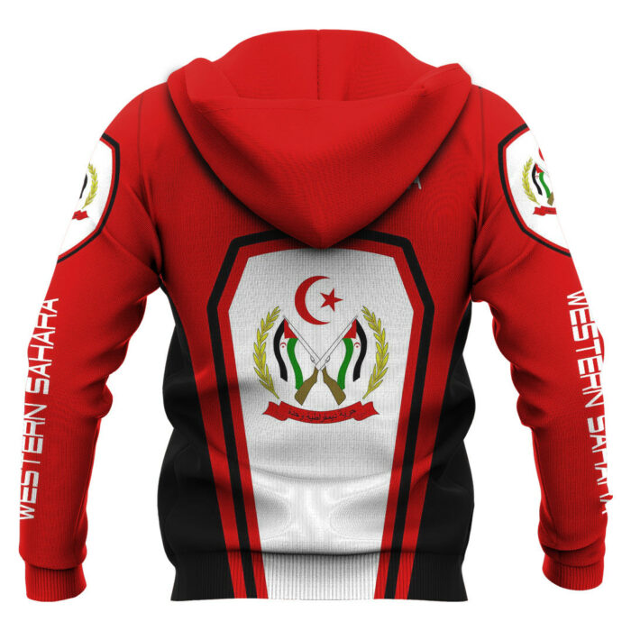 African Hoodie – Western Sahara Formula One Hoodie