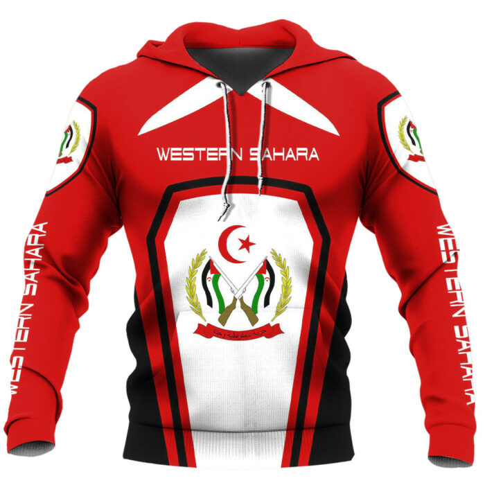 African Hoodie – Western Sahara Formula One Hoodie