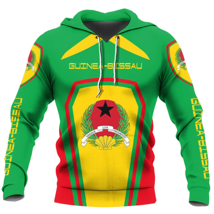 African Hoodie – Guinea Bissau Formula One Hoodie