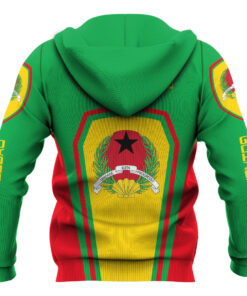 African Hoodie - Guinea Bissau Formula One Hoodie