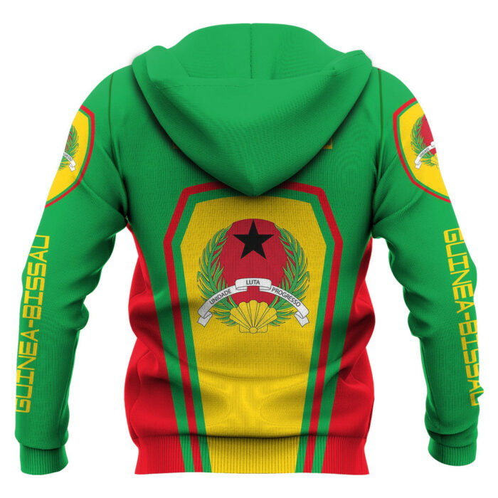 African Hoodie – Guinea Bissau Formula One Hoodie