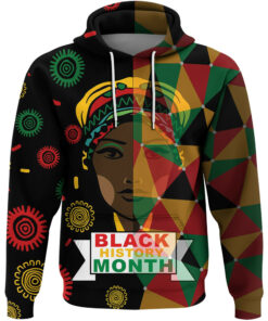 African Hoodie - Black History Month Juneteenth Hoodie A5 Hoodie