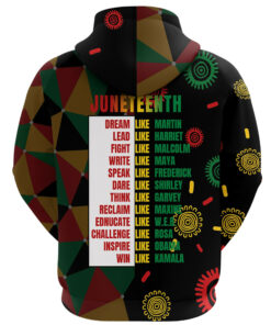 African Hoodie - Black History Month Juneteenth Hoodie A5 Hoodie