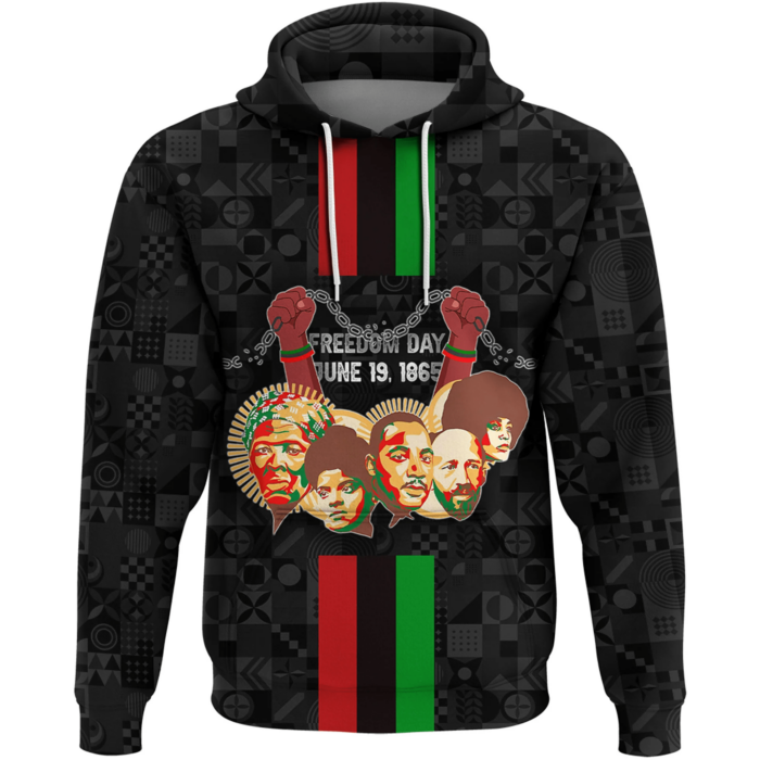 African Hoodie – Person Of Junteenth Hoodie A5 Hoodie