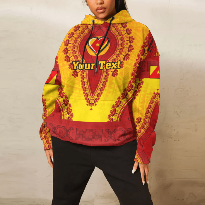 African Hoodie – (Custom) Africa Amhara Yellow Version Ethiopia National Regional State Hoodie Vintage African Dashiki Hoodie