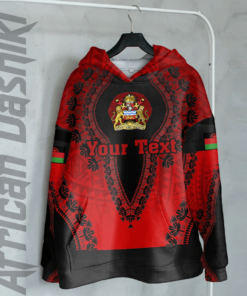 African Hoodie – (Custom) Africa Malawi Hoodie Vintage African Dashiki...