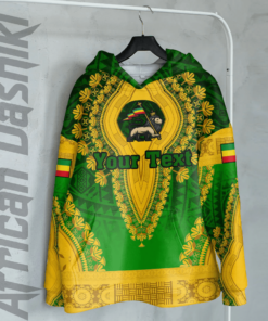 African Hoodie – (Custom) Africa Ethiopia Hoodie Vintage African Dashiki...
