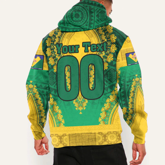 African Hoodie – (Custom) Africa Free State Region of South Africa Hoodie Vintage African Dashiki Hoodie