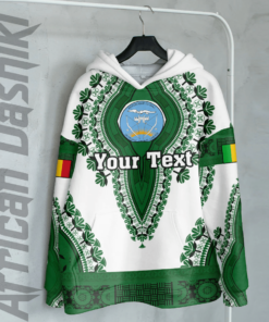 African Hoodie – (Custom) Africa Mali White Version Hoodie Vintage...