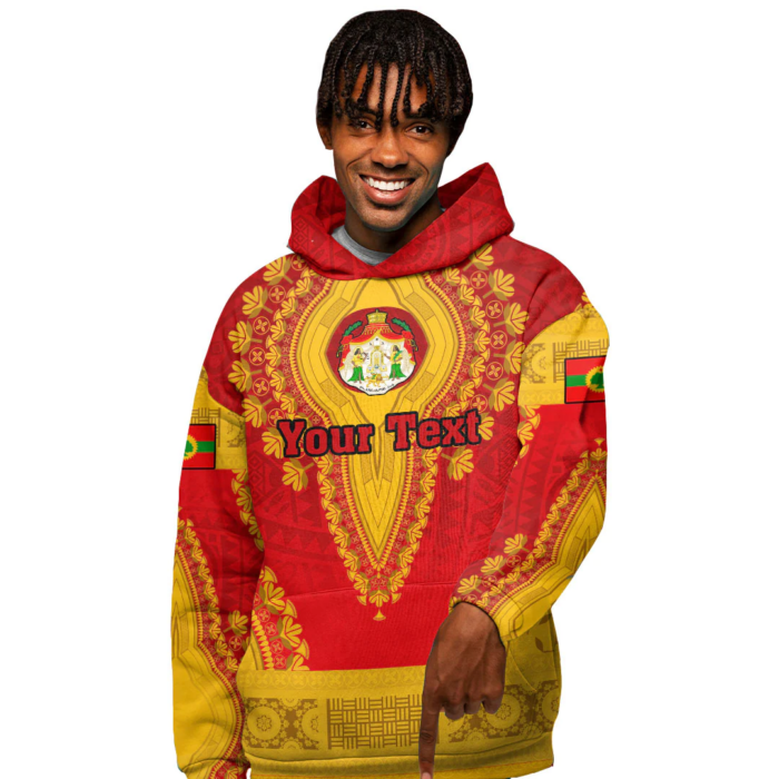 African Hoodie – (Custom) Africa Oromo Hoodie Vintage African Dashiki Hoodie